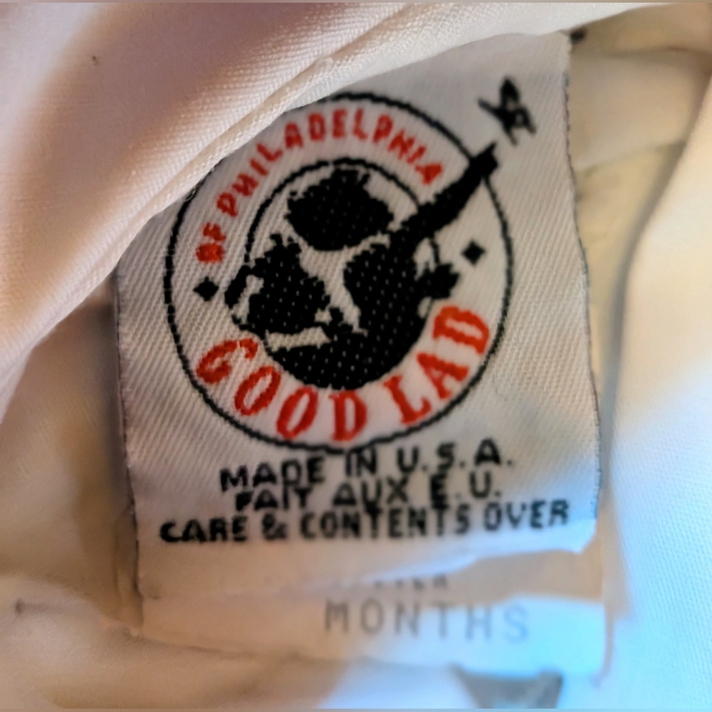 Vintage 90s Good Lad Baby Outfit with Red Plaid and Bow Tie Sz. 18m - Picture 4 of 5